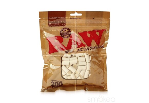 RAW - Cotton Filters Natural Unrefined 200ct