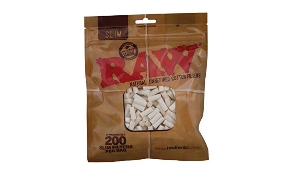 Raw - Tips Filter Cotton 200ct
