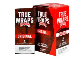Backwoods - Leaf Wrap TRUE WRAPS 5pk Original