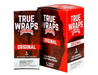 Backwoods - Leaf Wrap TRUE WRAPS 5pk Original