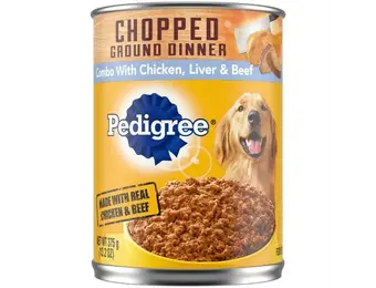 Pedigree - Dog Food Adult Canned 13.2oz Chicken, Liver & Beef