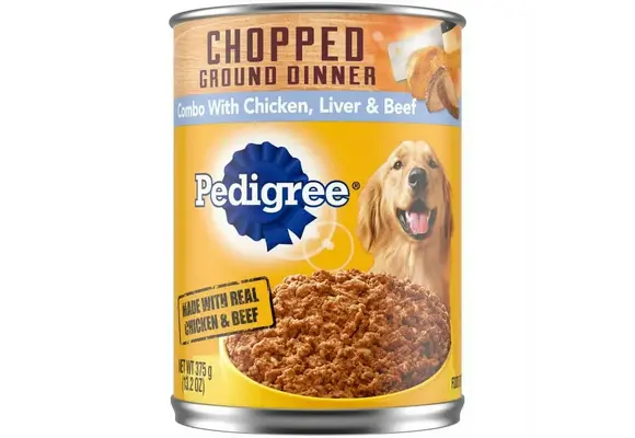 Pedigree - Dog Food Adult Canned 13.2oz Chicken, Liver & Beef