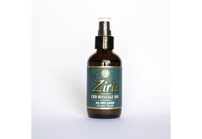 Zirie - CBD Massage Oil 4oz 750 mg