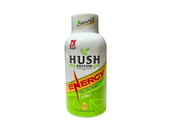 Hush Kratom - Extract Energy Shot Orange 2floz