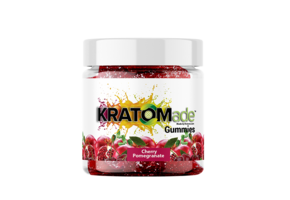 Kratomade - Kratom Gummies Cherry Pomegranate 2oz