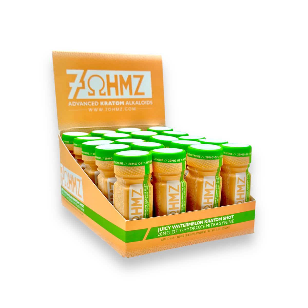7 OHMZ -7-Hydroxymitragynine Kratom Extract Shot 20MG Juicy Watermelon