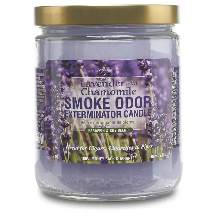 Smoke Odor - Aroma Scented Exterminator Candle 13oz