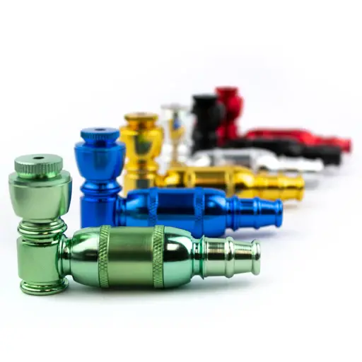 TGR - Hand Pipe Metal Single Chamber 3"