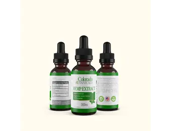 Colorado Botanicals - CBD Tincture Oil Full Spectrum 1 fl oz Peppermint