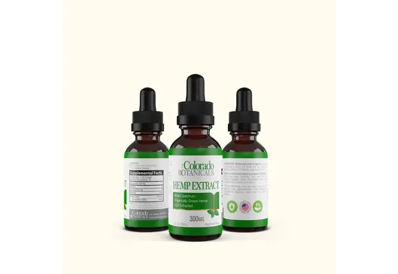 Colorado Botanicals - CBD Tincture Oil Full Spectrum 1 fl oz Peppermint