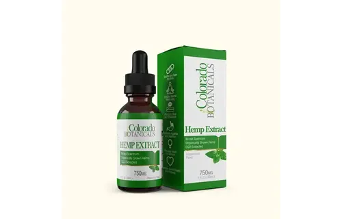 Colorado Botanicals - CBD Tincture Oil Full Spectrum 1 fl oz Peppermint
