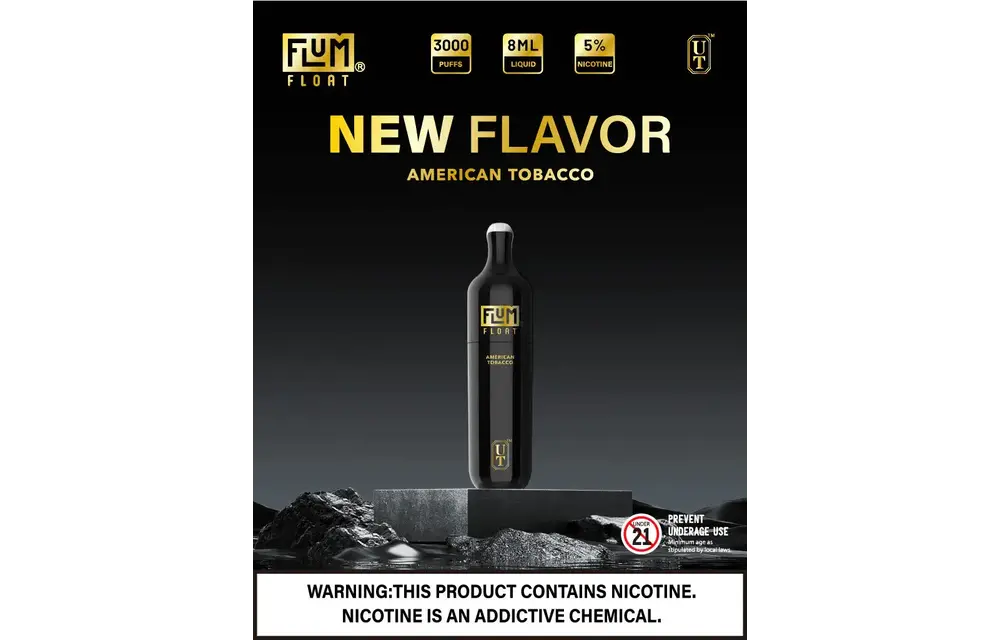 Flum - Disposable Vape Pen Float 3000 American Tobacco