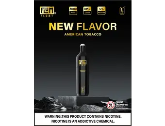 Flum - Disposable Vape Pen Float 3000 American Tobacco