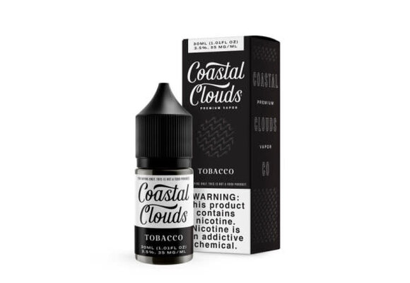 Coastal Clouds - Premium Vapor Juice 30mL Tobacco 35mg