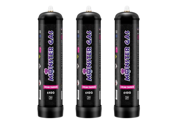 Monster Gas - Whip It N2O Cream Charger Tank 640g