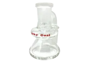 Lucky Goat - Ash-Catcher Glass Dry 3" Clear