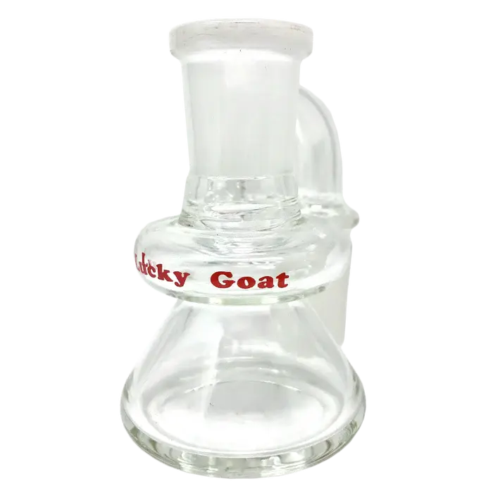 Lucky Goat  - Ash-Catcher Glass Dry 3" Clear