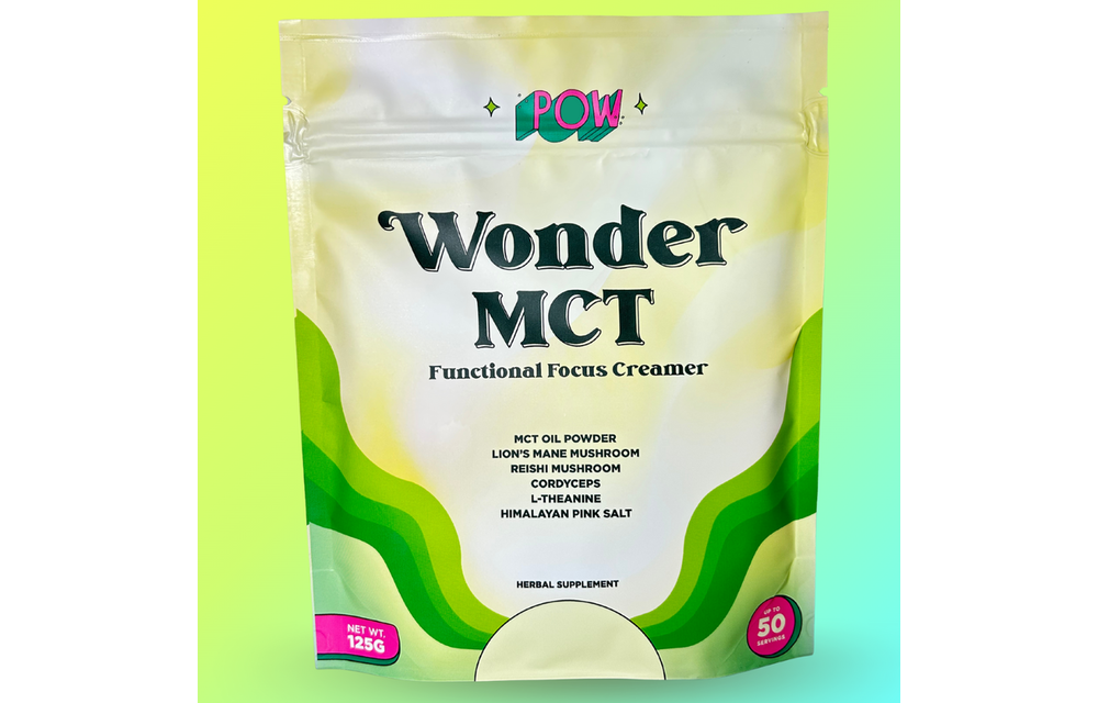 POW - Wonder MCT Focus Creamer Herbal Supplement 4.4oz