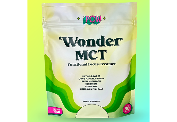 POW - Wonder MCT Focus Creamer Herbal Supplement 4.4oz