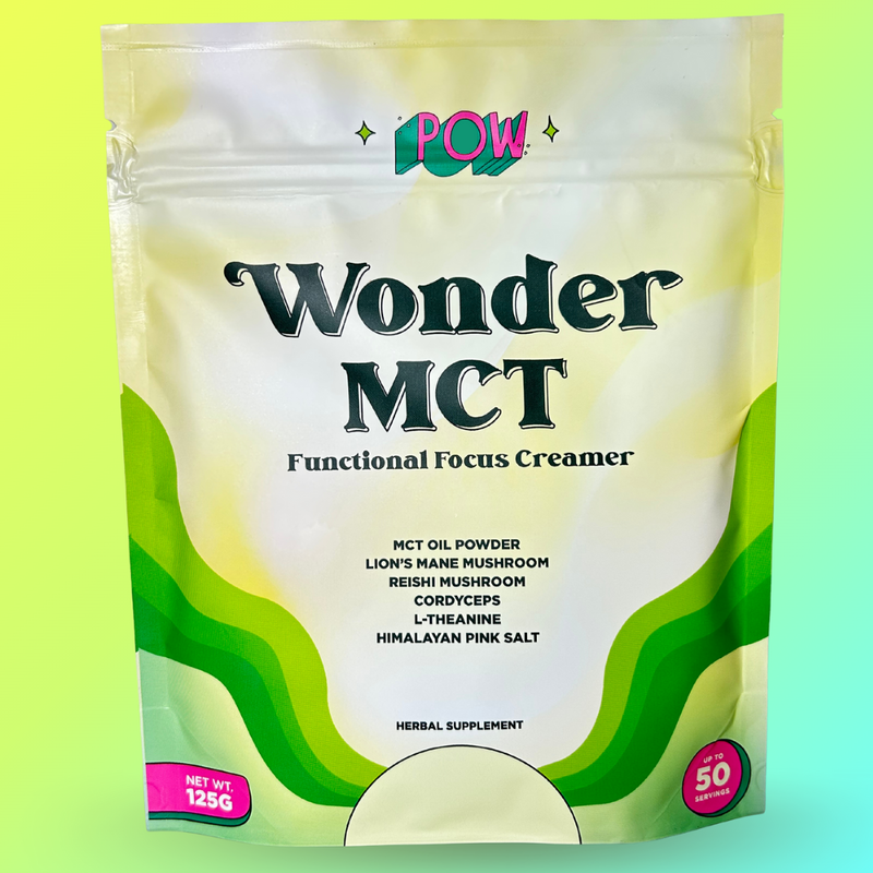 POW - Focus Creamer Wonder MCT Herbal Supplement 4.4oz