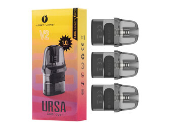 Lost Vape - URSA V2 Replacement Pods 1.0ohm 3pk
