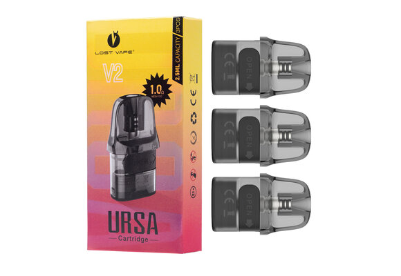 Lost Vape - URSA V2 Replacement Pods 1.0ohm 3pk