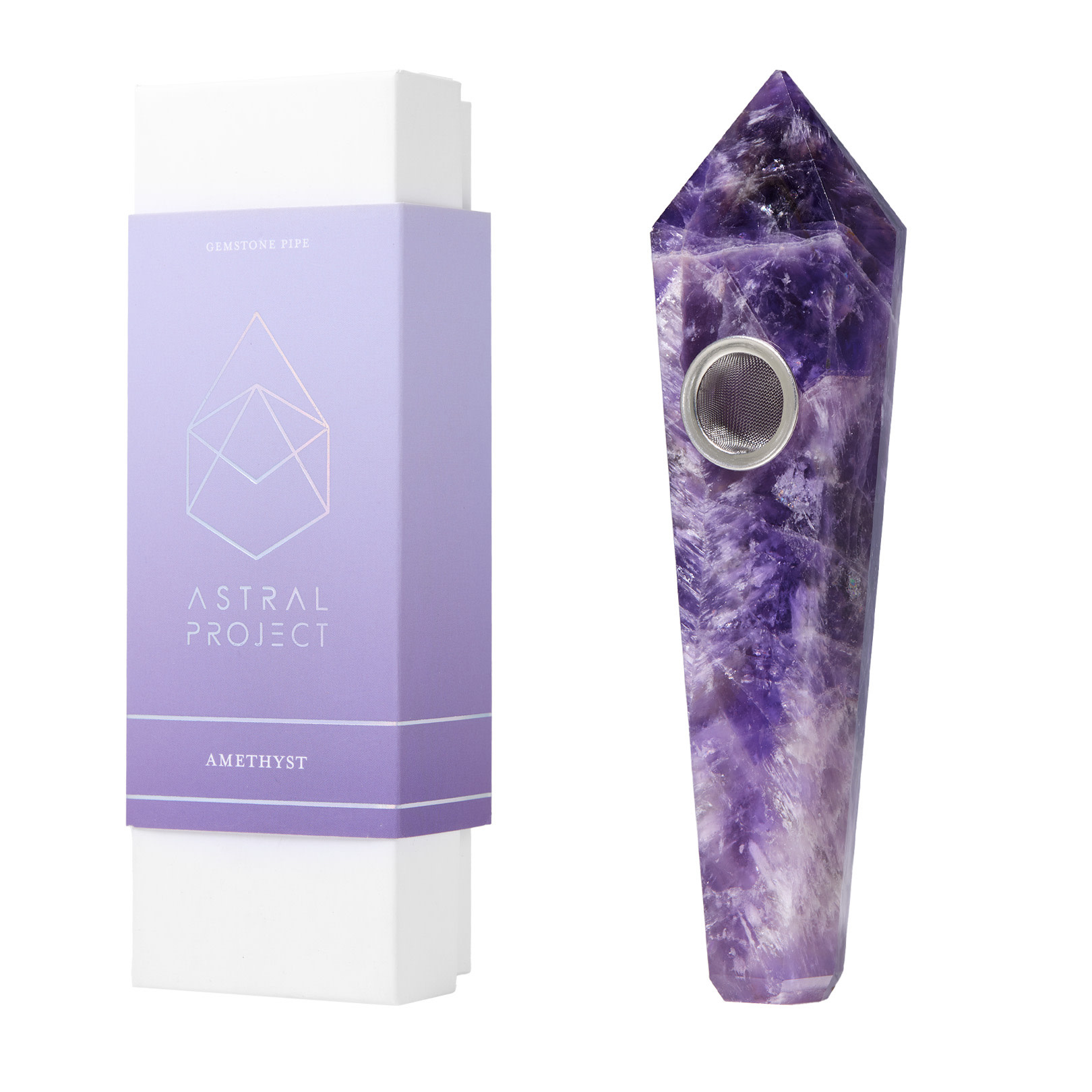Astral Project - Gemstone Hand Pipe