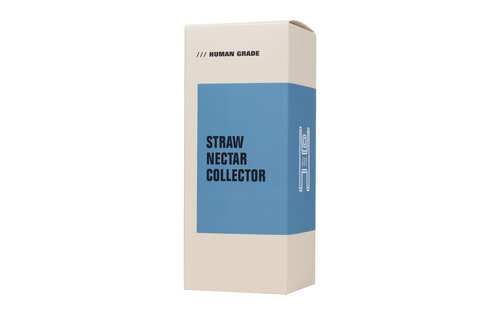 Human Grade - Nectar Collector Straw Borosilicate Glass Wand w/ Jar