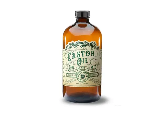 Roots and Leaves - Castor Oil Organic 100% Pure & Natural 16oz