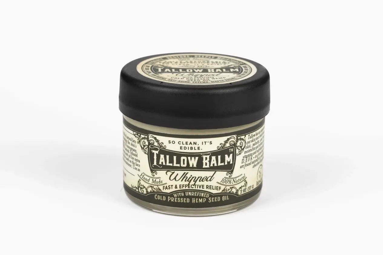 Roots and Leaves - Tallow Balm Whipped w/ Hemp Seed Oil 2oz