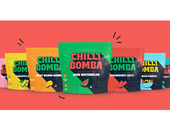 Chilli Bomba - Gummies Chamoy Coated 8oz