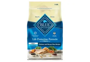 Blue Buffalo - Natural Dog Food Chicken & Brown Rice 5lb Adult