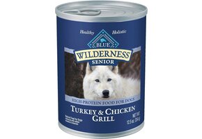 Blue Buffalo - Dog Food Turkey & Chicken Grill Canned 12.5oz Senior