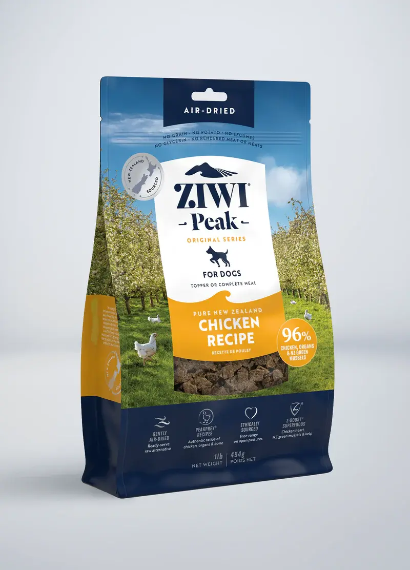 Ziwi Peak - Dog Food Air Dried All Breeds & Ages 1lb 454g