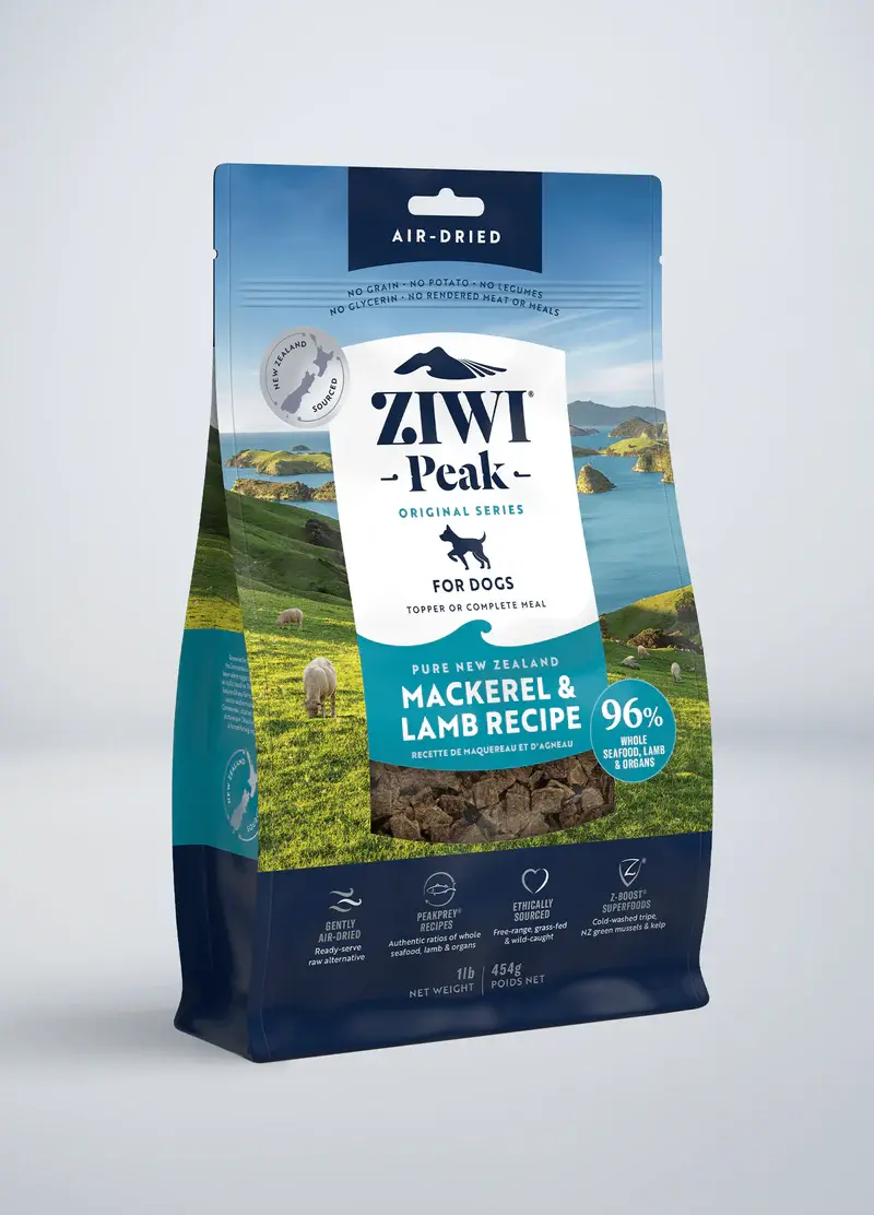 Ziwi Peak - Dog Food Air Dried All Breeds & Ages 1lb 454g