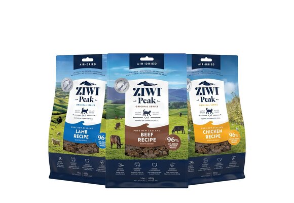 Ziwi Peak - Cat Food Air Dried All Breeds & Ages 14oz 400g