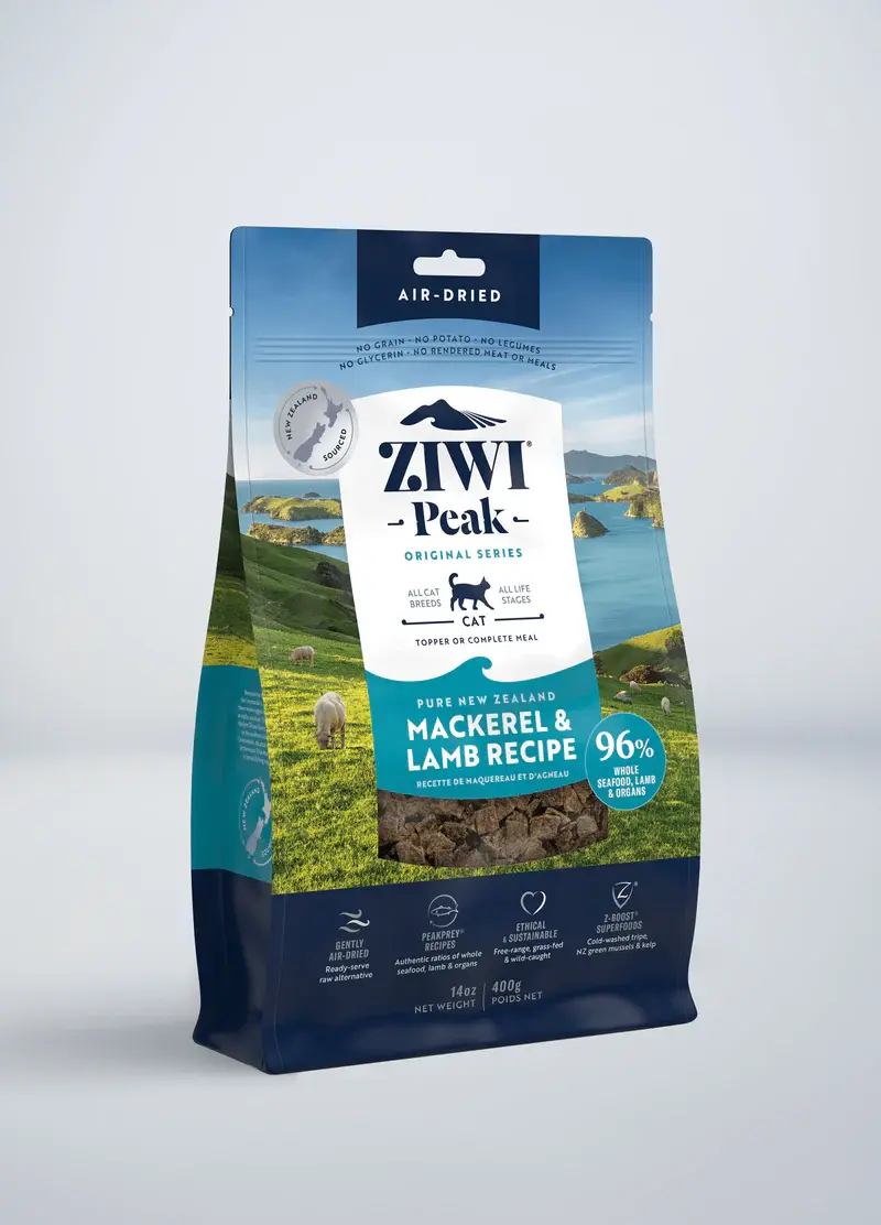 Ziwi Peak - Cat Food Air Dried All Breeds & Ages 14oz 400g