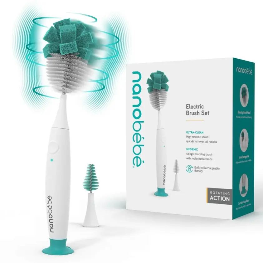 Nanobebe - Electric Rotating Brush Set