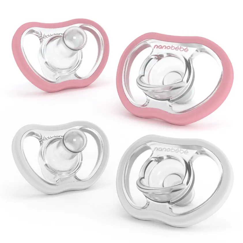 Nanobebe - Flexy Pacifier Active 4 Months+ 4pk