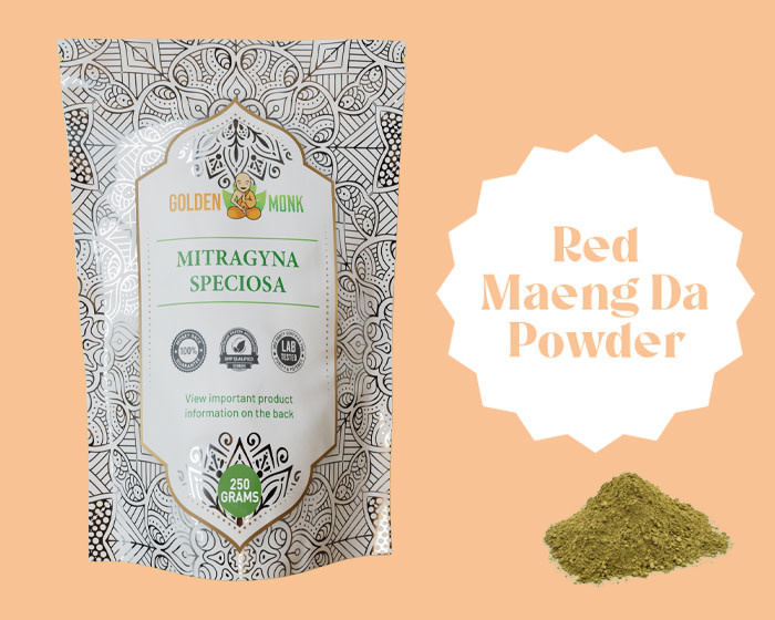 Golden Monk - Kratom Powder 250g