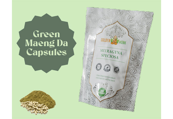 Golden Monk - Kratom Capusles 250ct