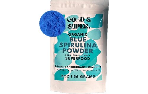 Good & Super - Superfood Organic Blue Spirulina Powder 2oz