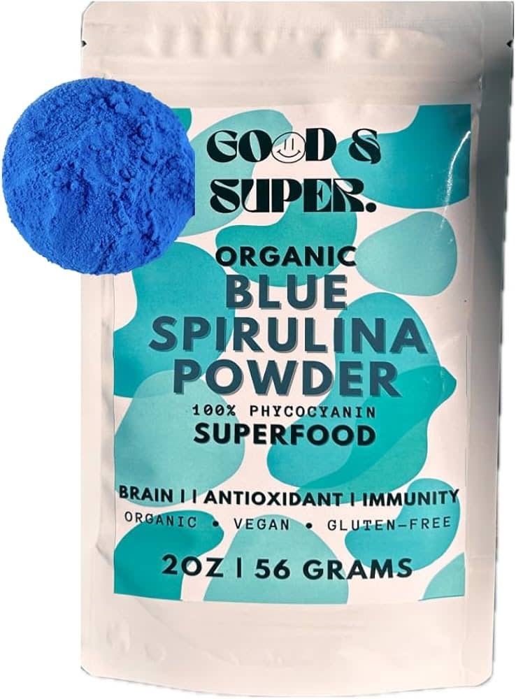 Goods Super - Superfood Organic Blue Spirulina Powder 2oz