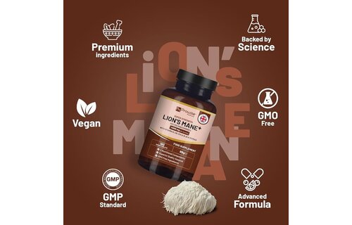 Prowise Healthcare - Lions Mane Mushroom Supplement 4000mg 180ct