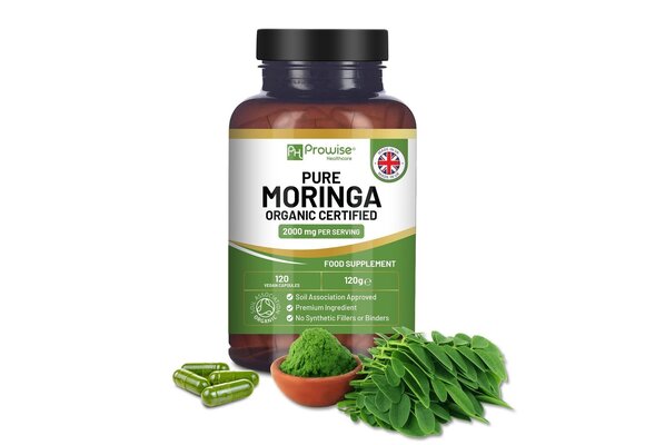 Prowise Healthcare - Pure Moringa Vegan Supplement 2000mg 120ct