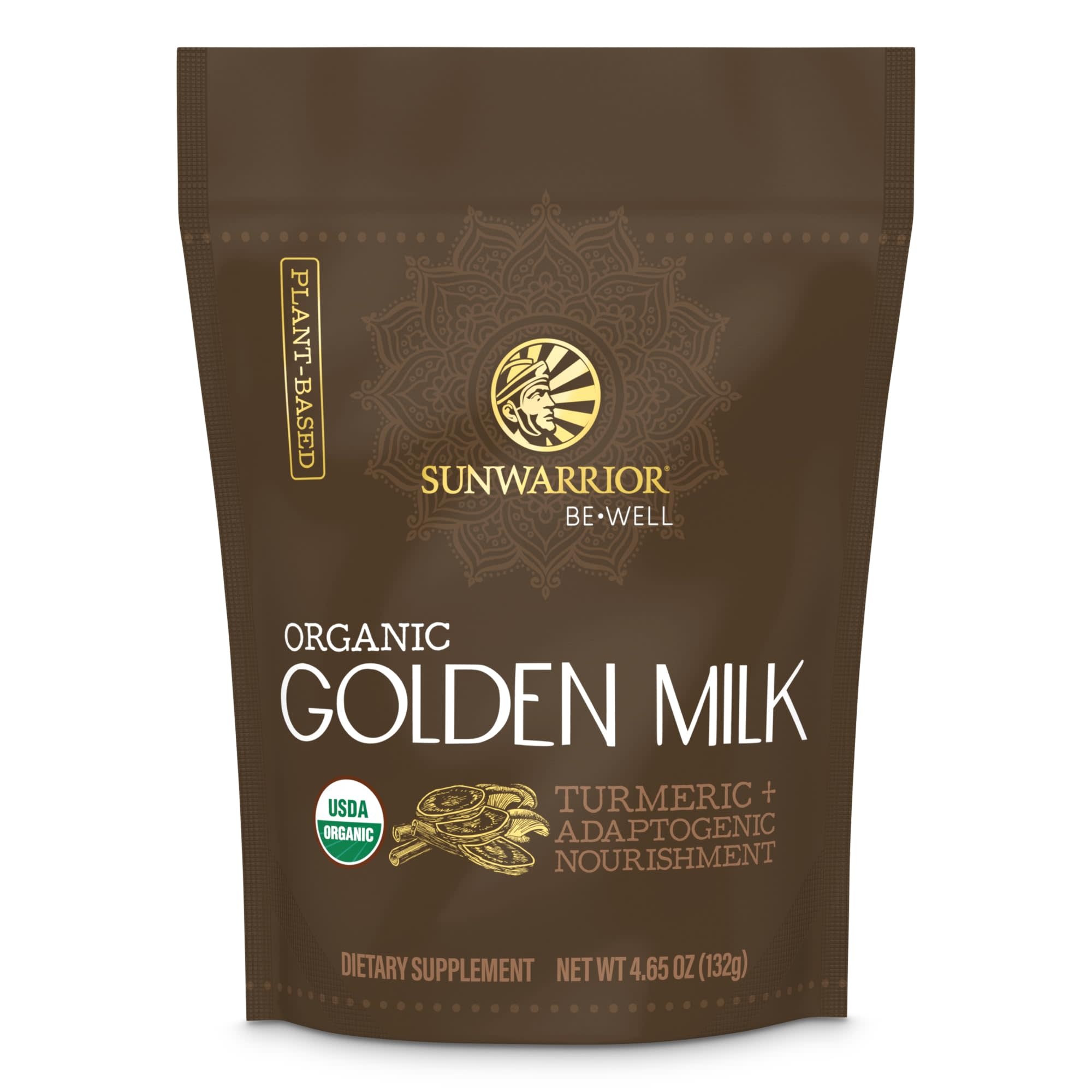 Sunwarrior - Dietary Supplement Be-Well Organic Golden Milk 4.65oz