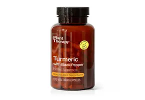 Plant Therapy - Herbal Supplement Capsules Turmeric w/ Black Pepper 120ct