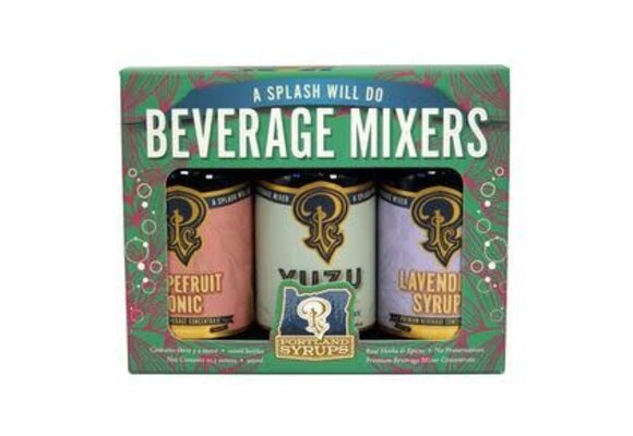 Portland Syrups - Beverage Mixer Concentrate Mocktail 3.4oz Gift Set