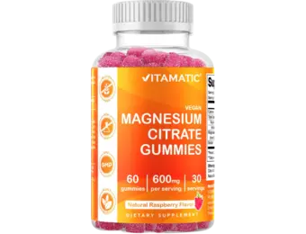Vitamatic - Magnesium Citrate Gummies 600mg 60ct