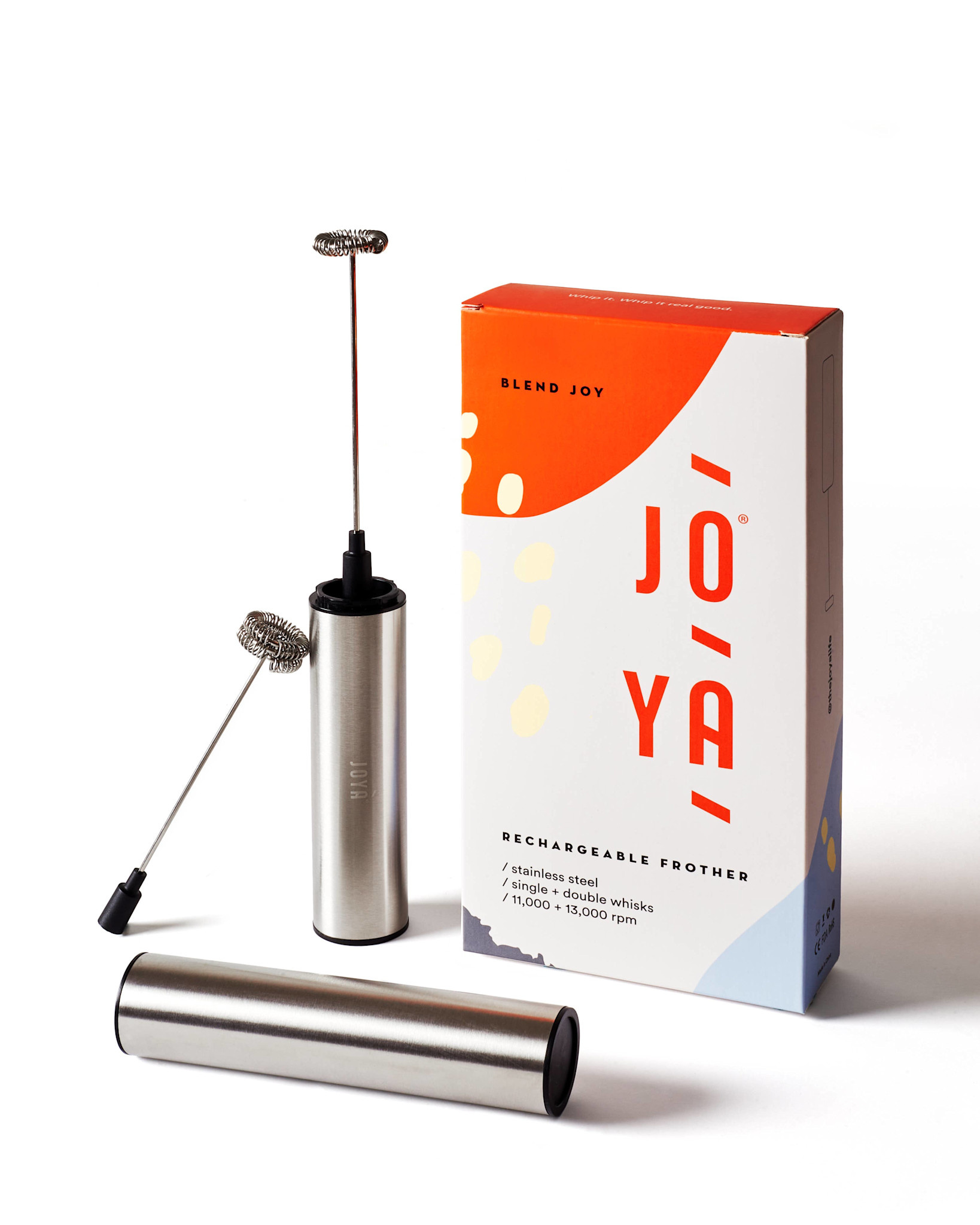 Joya - Milk Frother Handheld Rechargeable